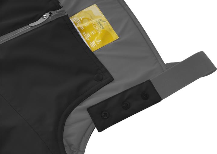 Actual product image Normani Children's winter trousers with braces "Ulukhaktok" - 9029 (128)