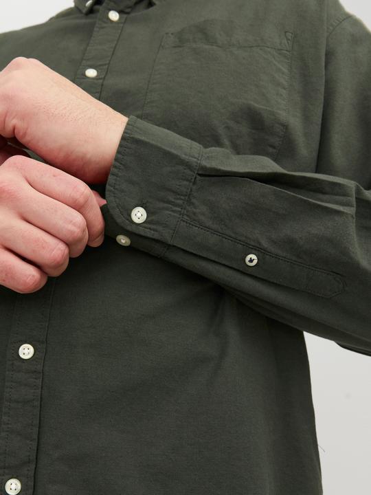 Actual product image Jack & Jones Oxford Plus Size Shirt (6XL)