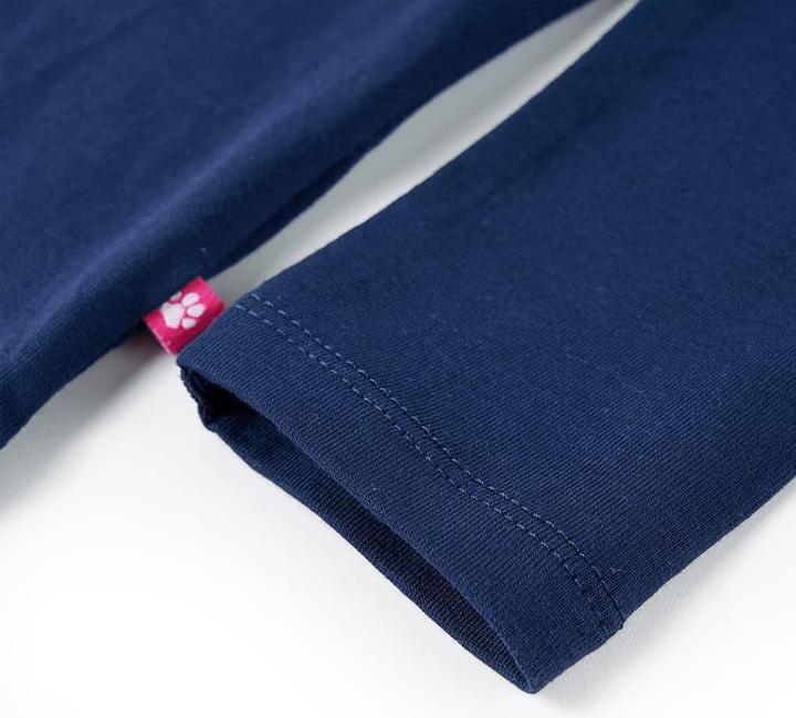 Immagine prodotto VidaXL Camicia da bambino a maniche lunghe blu navy 128,Materiale: 95 % cotone (128)