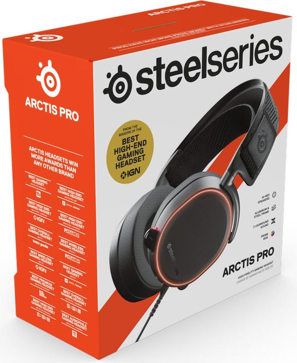 Actual product image SteelSeries Arctis Pro + GameDAC (RGB) (Cable)