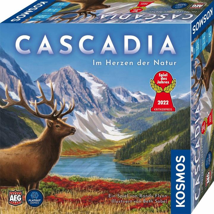 Image du produit Kosmos Familienspiel Cascadia – Im Herzen der Natur (Allemand)