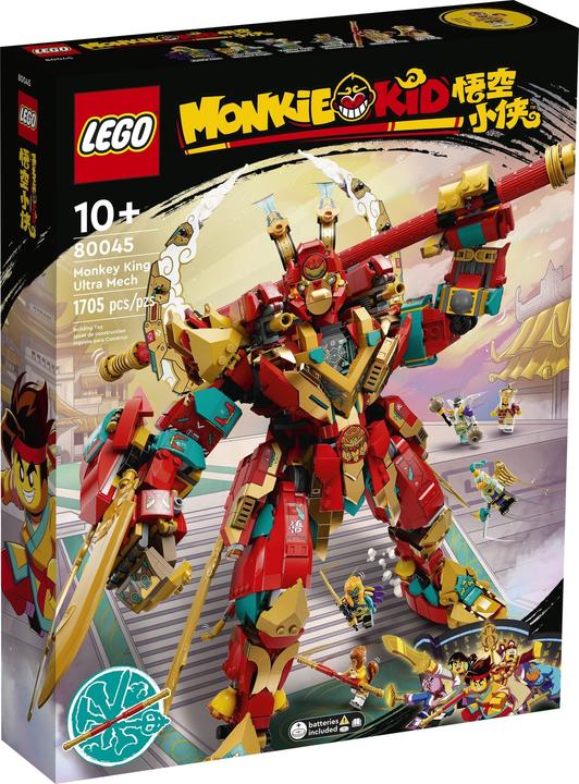 Produktbild LEGO Monkie Kid Monkey Kings Ultra Mech (80045, LEGO Monkie Kid)