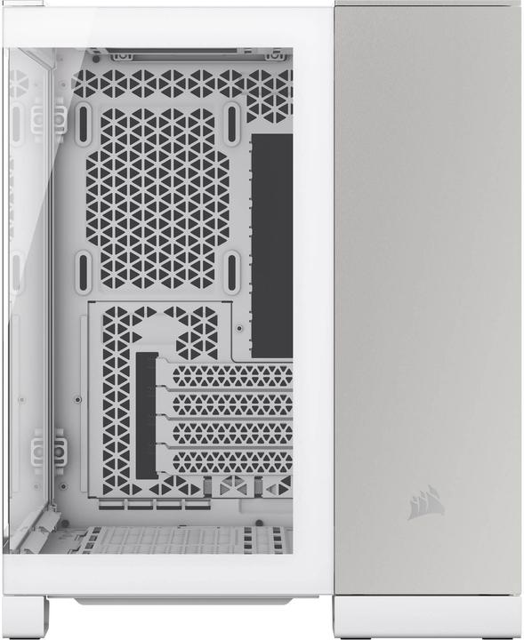 Immagine prodotto Corsair 2500X (bianco/alluminio, vetro temperato x 2) (ATX, mATX, Mini-ITX)