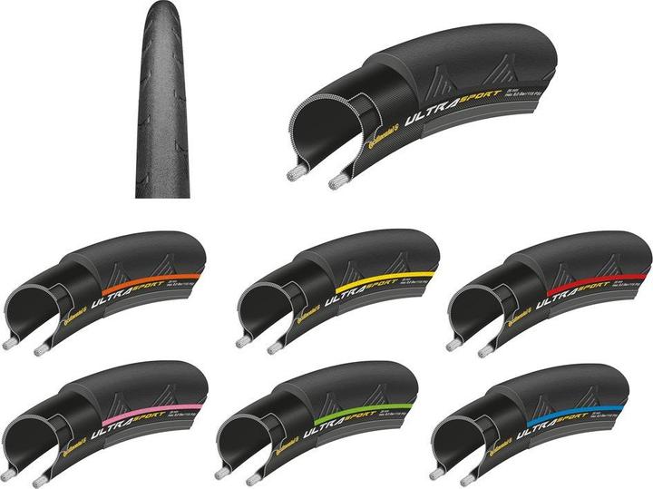 Produktbild Continental Ultra Sport II 700x23c (28 x 0.90, 23-622)