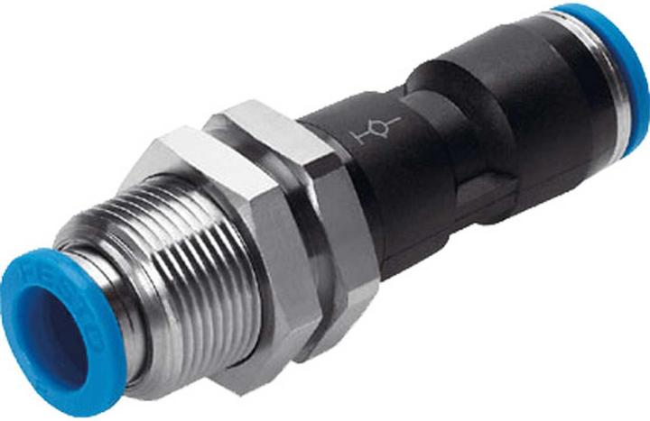 Image du produit Festo Connecteur De Cloison. 4mm Ad Auto-Permanent