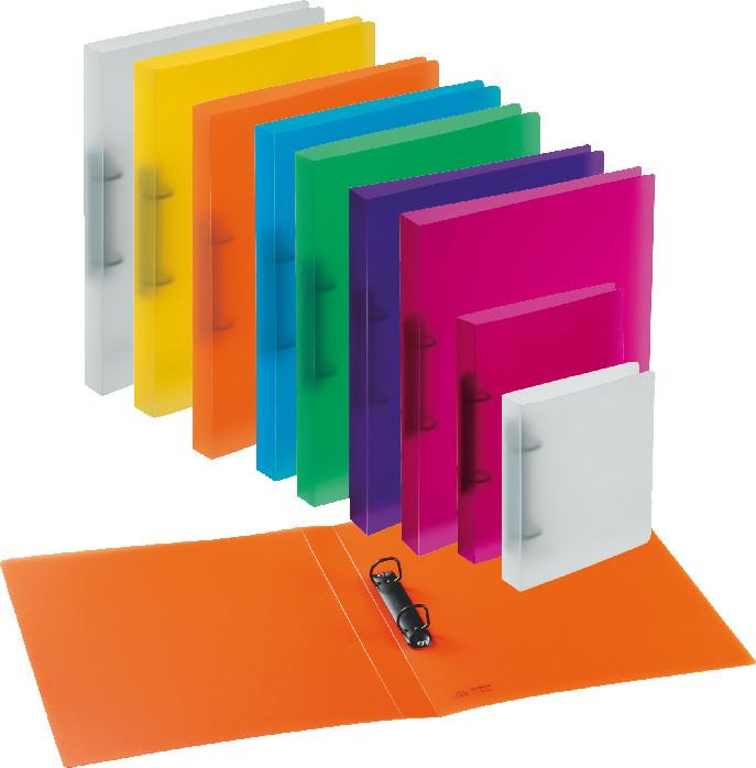 Immagine prodotto Kolma Raccoglitore ad anelli Easy A6 2 anelli altezza di riempimento 1,6 cm incolore (A6, 28 mm, 1 Pezzo/i)