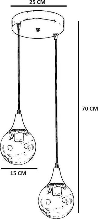 Actual product image Opviq Afra (E27)