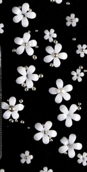 Image du produit Nagellack24 Strass fleur (Argent)