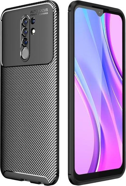 Productafbeelding MU Style Koolstofvezel TPU Softcase-serie (Xiaomi Redmi 9)