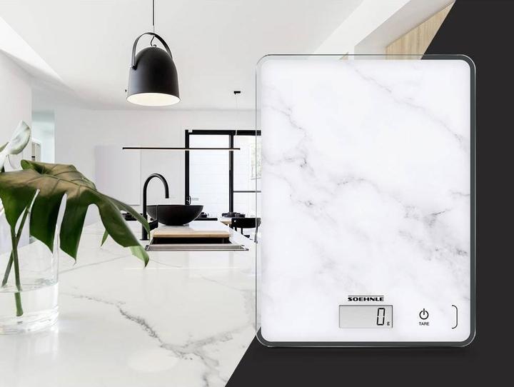 Image du produit Soehnle Balance de cuisine numérique Page Compact 300 Marble
