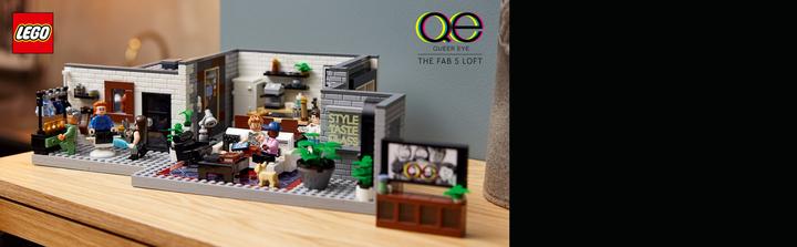 Actual product image LEGO Qeer Eye- The Loft of the Fab 5 (10291, LEGO Creator Expert, LEGO Rare Sets)