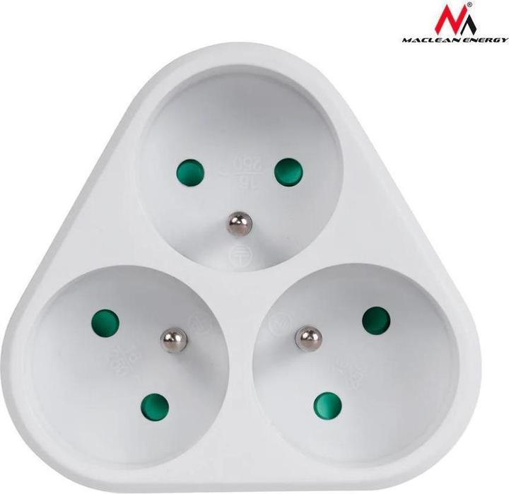 Immagine prodotto Maclean MCE214 - Energy Presa di corrente tripla con messa a terra 16A (3 x)