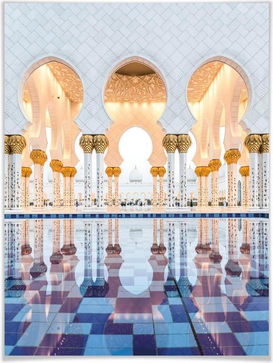 Immagine prodotto Trenddeko Moschea Sheikh Zayed ad Abu Dhabi (80 x 100 cm)