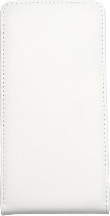 Actual product image OEM Slim Leather Flip Case for Sony Z3 - white (Sony Xperia Z3, Sony Xperia Z3v, Sony Xperia Z3 Dual)