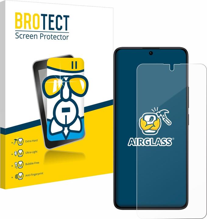 Actual product image BROTECT AirGlass Glass (1 Piece, Xiaomi Redmi Note 13 Pro 4G)