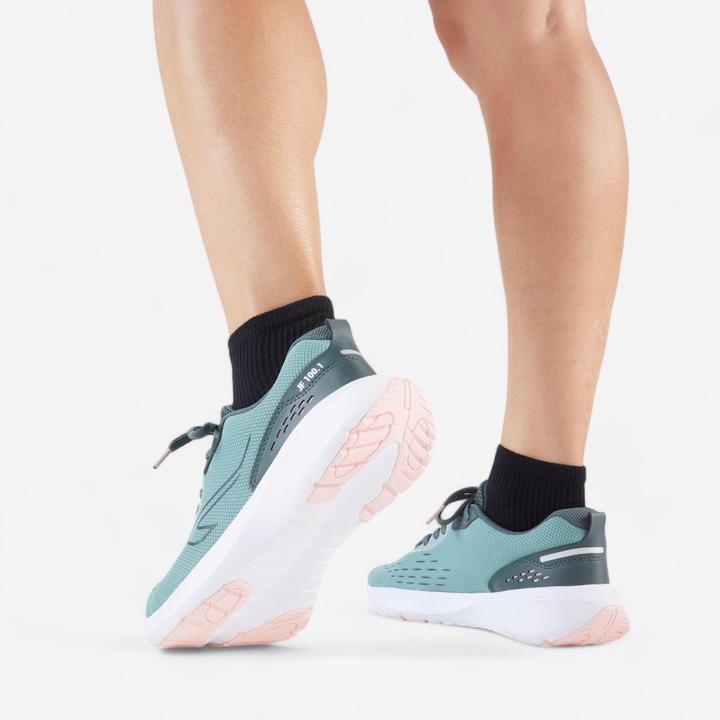 Produktbild Kiprun Laufschuhe Damen - Jogflow 190.1 grün/rosa (41)