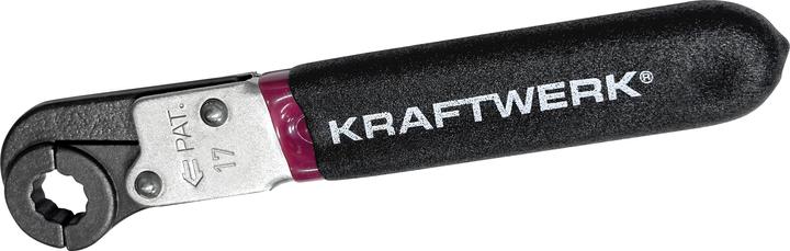 Produktbild Kraftwerk Aufklappbarer Ratschenschlüssel (17 mm)