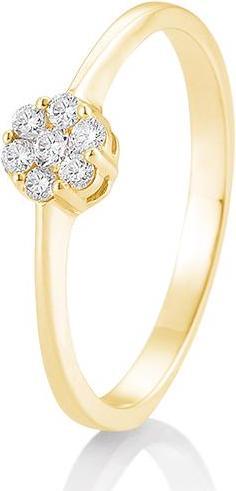 Actual product image Breuning Flower engagement ring (48, 585/14 K Gold)