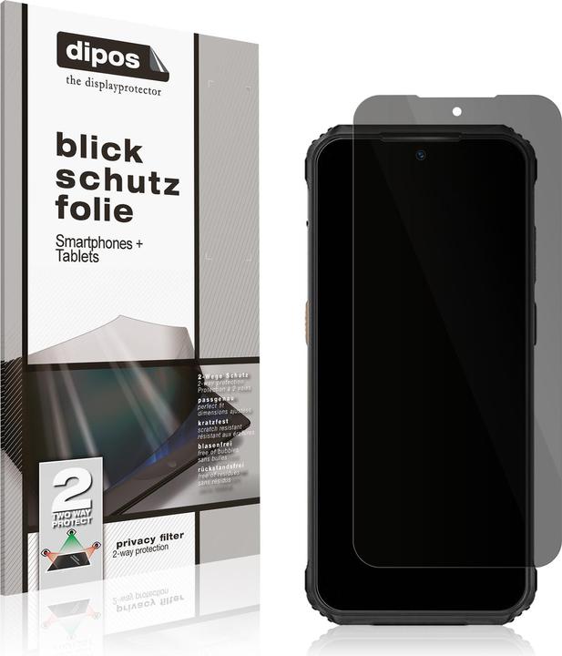 Actual product image Dipos Screen Protector 2-Way Anti-Shock (1 Piece, Ulefone Armor 21)