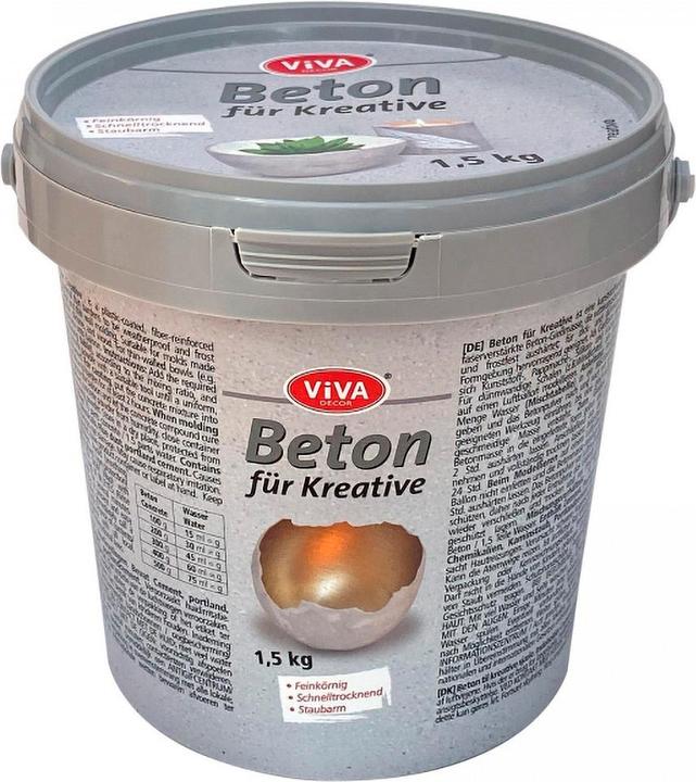 Produktbild Viva Decor Gieá-Beton, feink”rnig, 1,5 kg Eimer