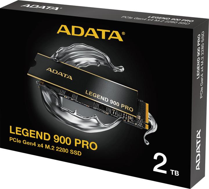 Image du produit Adata SSD 2.0TB LEGEND 900 PRO M.2 PCI4 (2000 Go, M.2 2280)