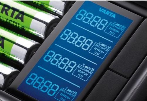 Produktbild Varta LCD Ultra Fast Charger (1 Stk., AA, AAA, 2400 mAh, Ladegerät inkl. Akku)