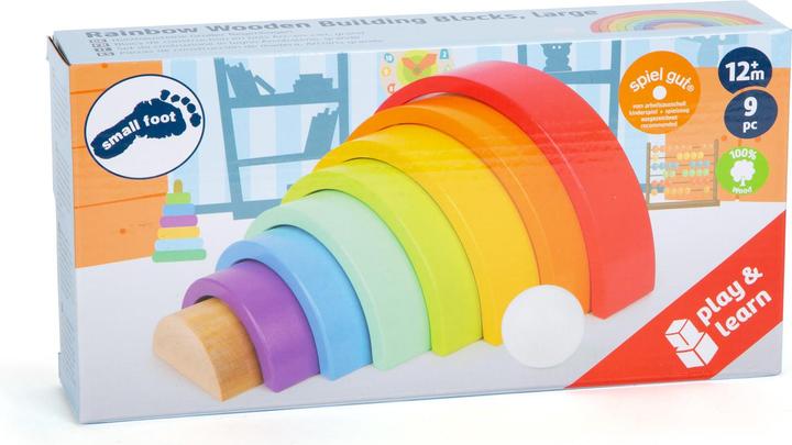 Actual product image small foot Big Rainbow