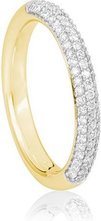 Produktbild Breuning RING - BRILL. 0,548 Ct. H/si (58, 750/18 K Gold)
