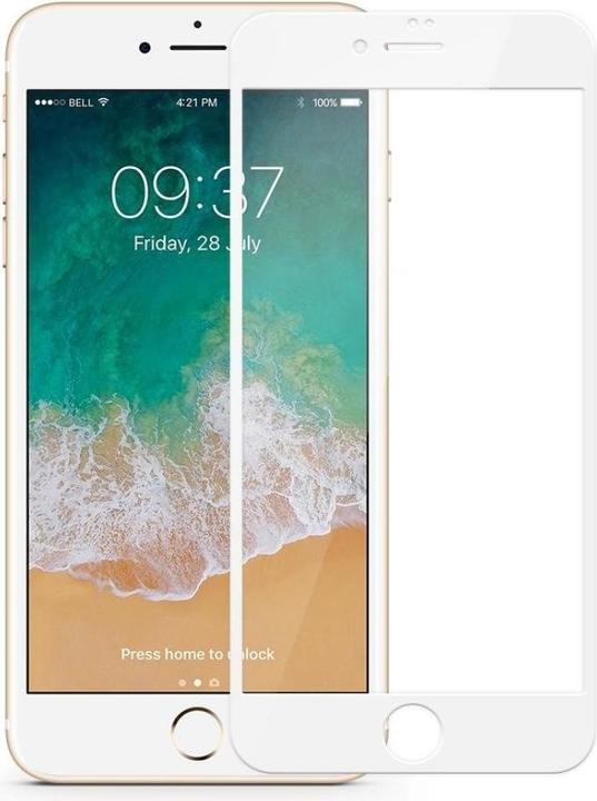 Image du produit Screenguard Apple iPhone 7 Plus Full Screen Protective Glass 2.5D 9H (1 pièce(s), Apple iPhone 7 Plus)