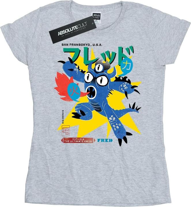 Immagine prodotto Disney Big Hero 6 Fred Ultimate Kaiju Maglietta Donna (XL)