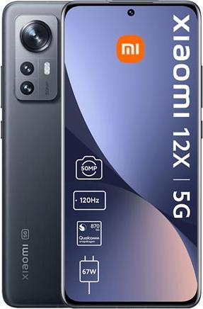 Actual product image Xiaomi 12X EU (256 GB, Grey, 6.28", Dual SIM, 50 Mpx, 5G)