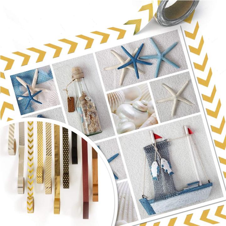 Image du produit Trenddeko Collage de plage (40 x 40 cm)