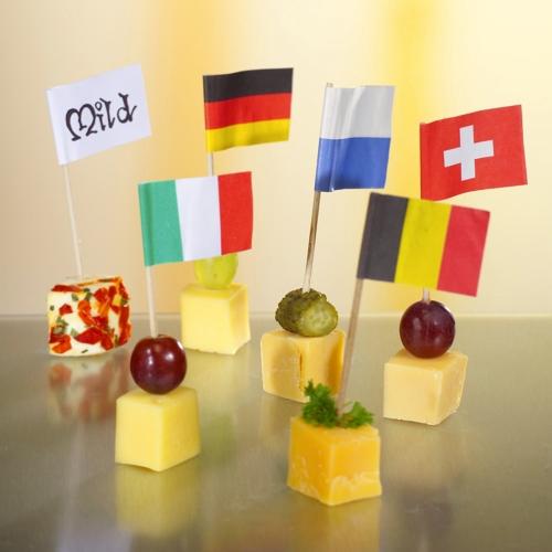 Actual product image Papstar Deco Picker Bavarian Blue Bavarian Blue