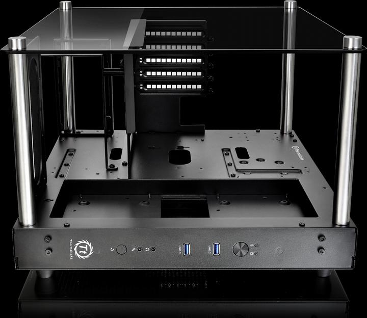 Actual product image Thermaltake Core P1 TG (Mini-ITX)