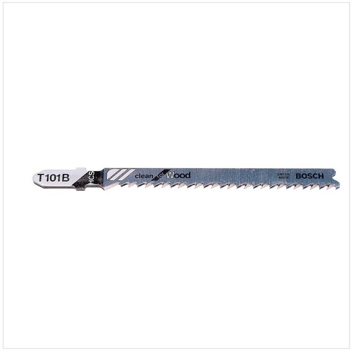 Produktbild Bosch Professional Zubehör Stichsägeblatt T 101 B Clean for Wood, 25er-Pack