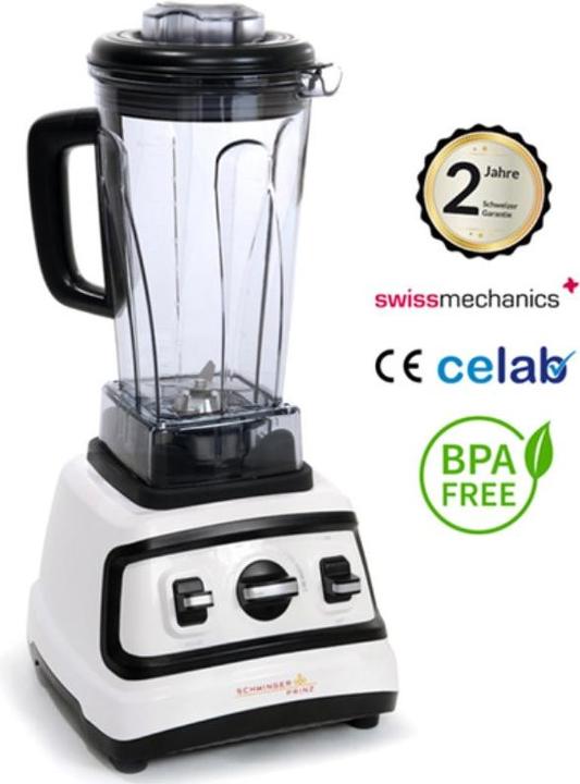 Immagine prodotto Schwingerprinz Frullatore professionale ad alte prestazioni 2PS per privati (1500 W)