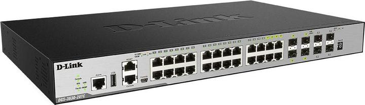 D-Link 28-PORT LAYER 3 GB STACK SWITC (20 Ports)
