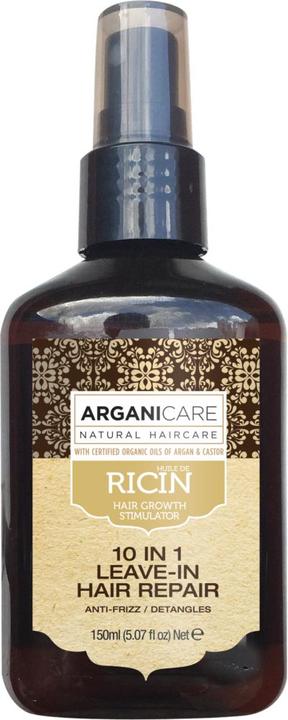 Image du produit Arganicare SPRAY RÉPARATEUR 10-EN-1 SANS RINÇAGE – RICIN (150 ml)