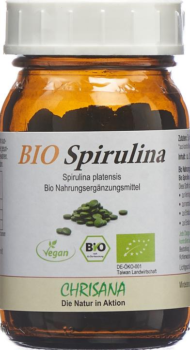 Immagine prodotto Chrisana Bio Spirulina Tablette (250 Pezzo/i, Pillole, 319 g)