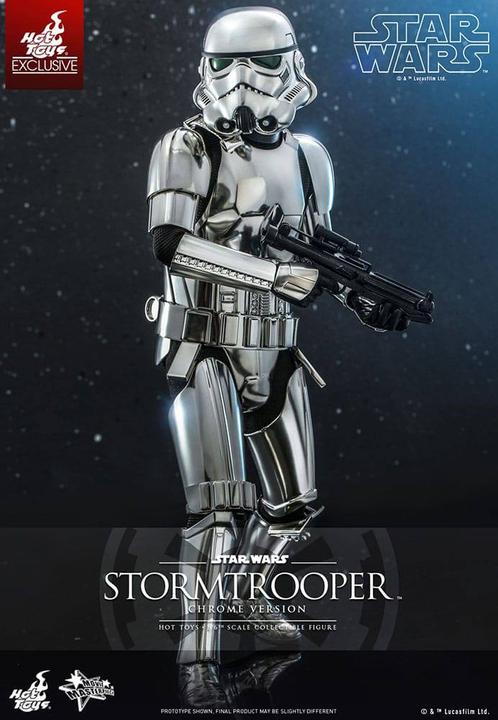 Image du produit Hot Toys Star Wars "Stormtrooper (Chrome Version)" Figurine 1/6