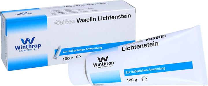 Produktbild Zentiva Winthrop weisses Vaselin Lichtenstein Salbe, 100 g Salbe (Körpercreme)