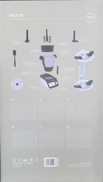 Actual product image Create Chefbot Touch Steamer
