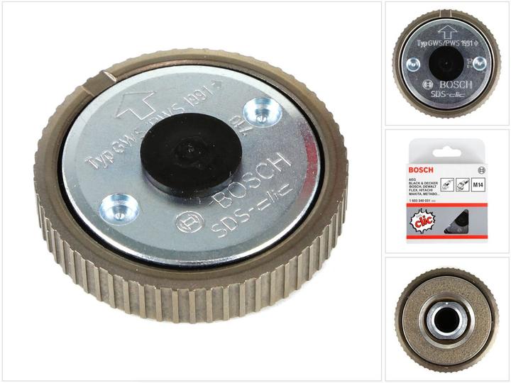 Produktbild Bosch Professional Zubehör SDS clic Schnellspannmutter, 14 mm