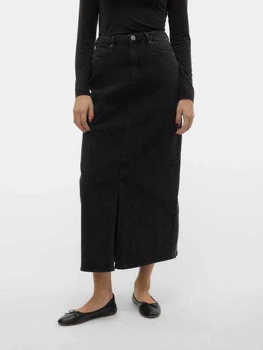 Actual product image Vero Moda VMTESSA High waist long skirt denim skirt (XS)