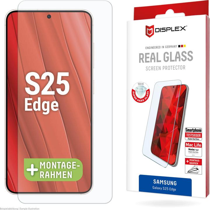 Produktbild Displex Real Glass, 2D Panzerglas (1 Stück, Samsung Galaxy S25 Ultra)