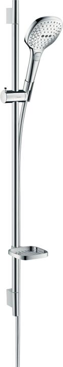 hansgrohe Raindance Select E Duschset 120 3 Strahlarten mit Duschstange 90 cm und Seifenschale