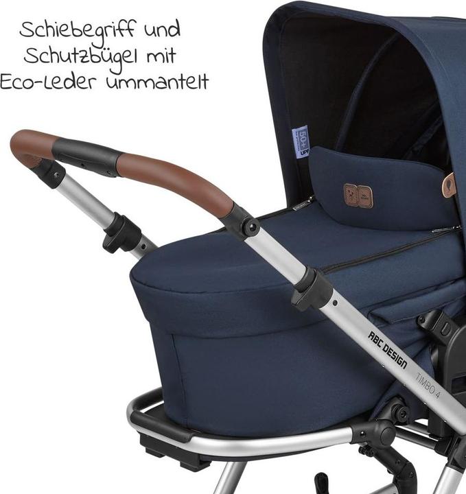 Actual product image ABC Design Timbo 4 combi pushchair - incl. carrycot & sports seat