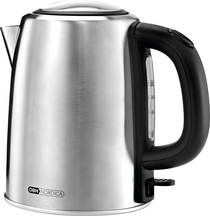OBH Nordica Inox Steel 6461 - Kedel - 1,2 litri - 2,2 kW - stål (1.20 l)
