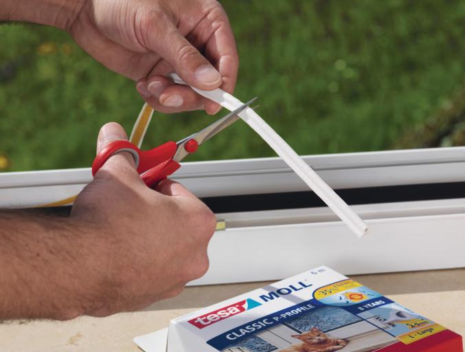 Immagine prodotto tesa tesamoll Guarnizione per finestre con profilo a P CLASSIC, guarnizione in gomma per l'isolamento