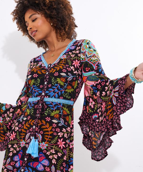 Produktbild Joe Browns Butterfly Border Print Maxi (38)